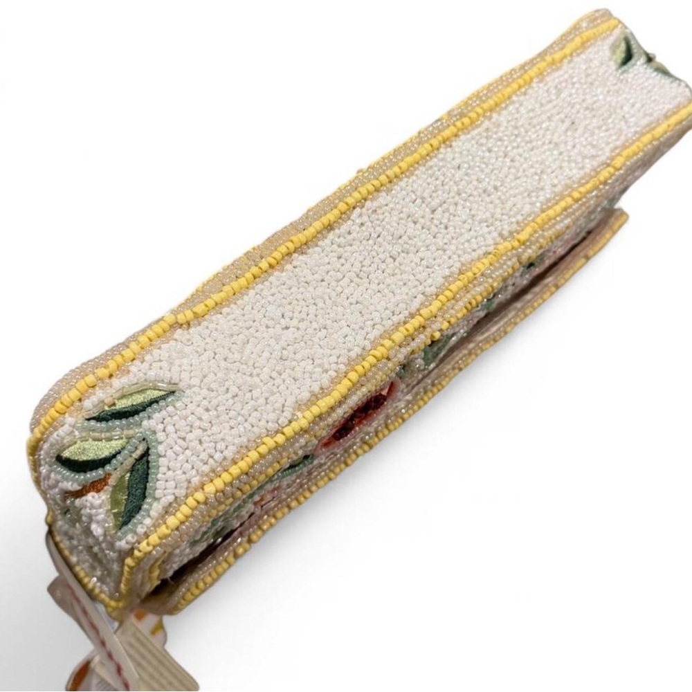 Viral Peach Pomegranate Beaded Shoulder Bag NWT - Picture 9 of 10
